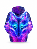 Nebula Wolf Hoodie – back