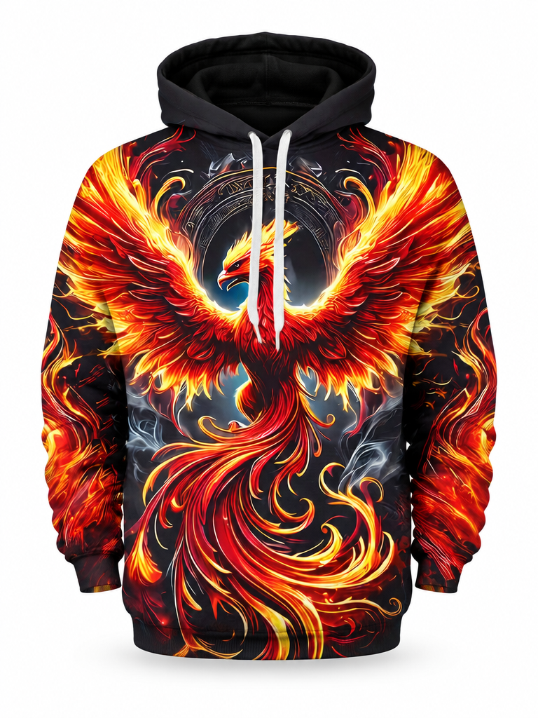 Rebirth Phoenix Hoodie – front