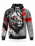Crimson Lion Hoodie – front