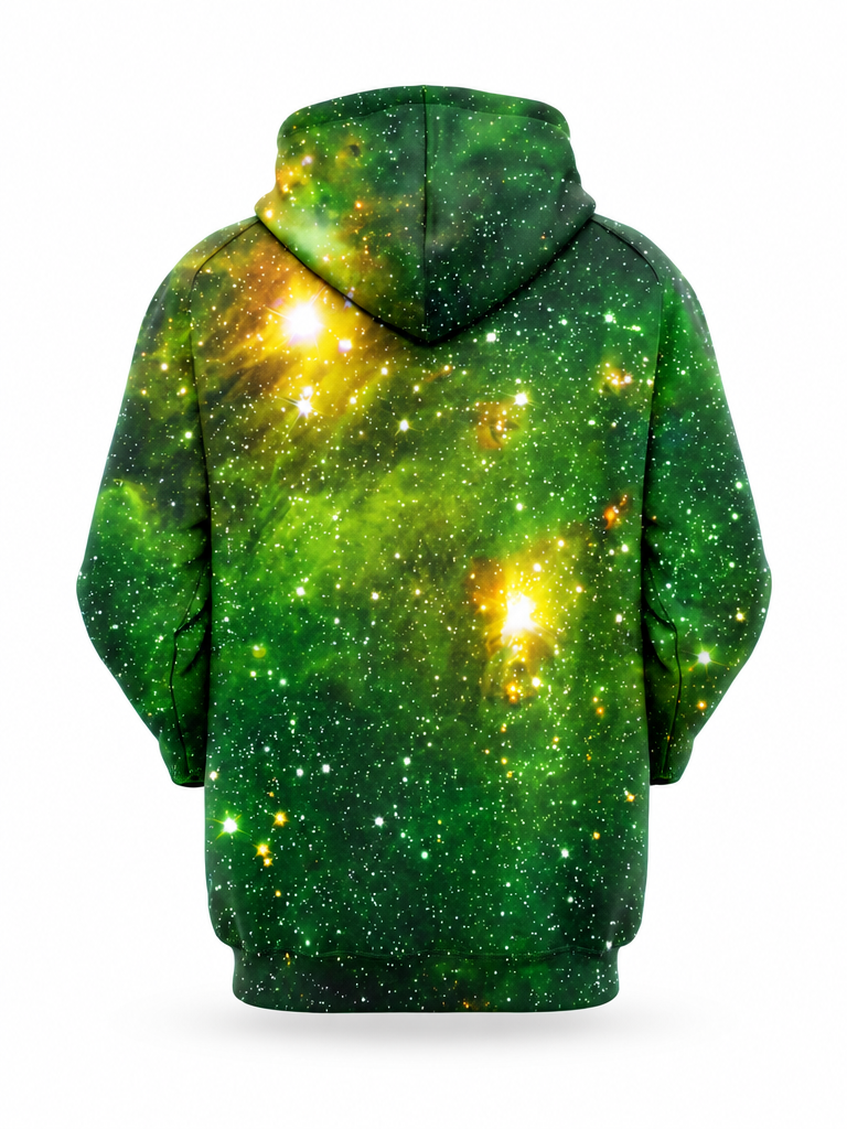 Emerald Galaxy Hoodie – back