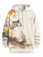 Autumn Kitten Hoodie – front