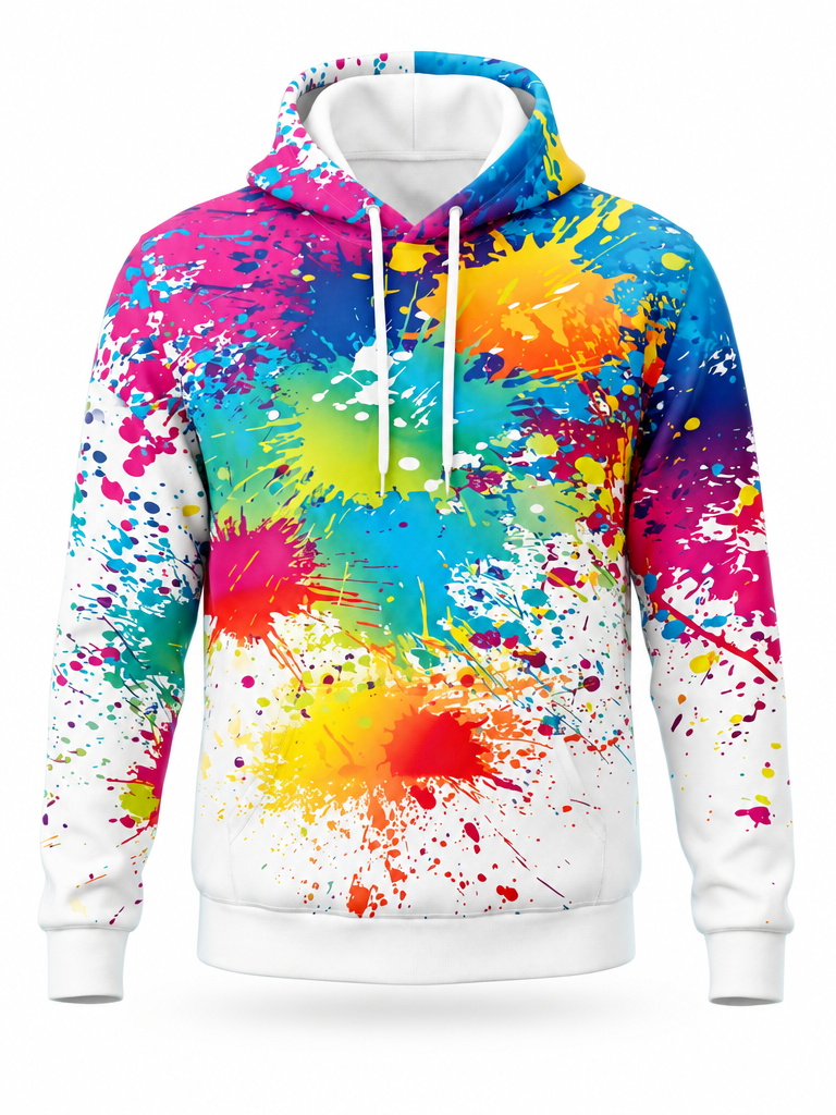 Splatter Hoodie – front