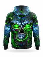 Toxic Skull Hoodie – back