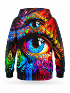Kaleido Eye Hoodie – back