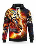 Ember Tiger Hoodie – front