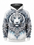 Ice Throne Tiger Hoodie – front