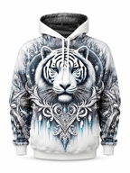 Ice Throne Tiger Hoodie – front