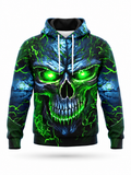 Toxic Skull Hoodie – front