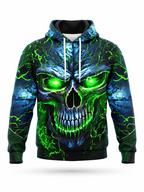 Toxic Skull Hoodie – front