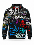 Tag Wall Hoodie – front