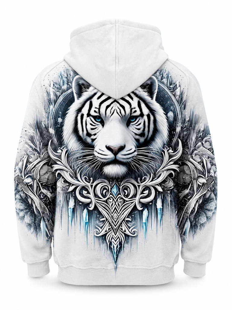 Ice Throne Tiger Hoodie – back
