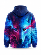 Two Souls Wolf Hoodie – back