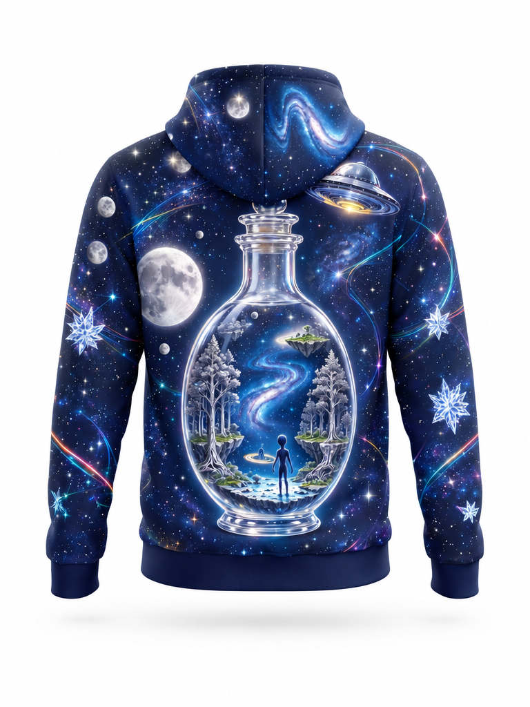 Moonlit Bottle Hoodie – back
