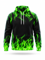 Toxic Flame Hoodie – front