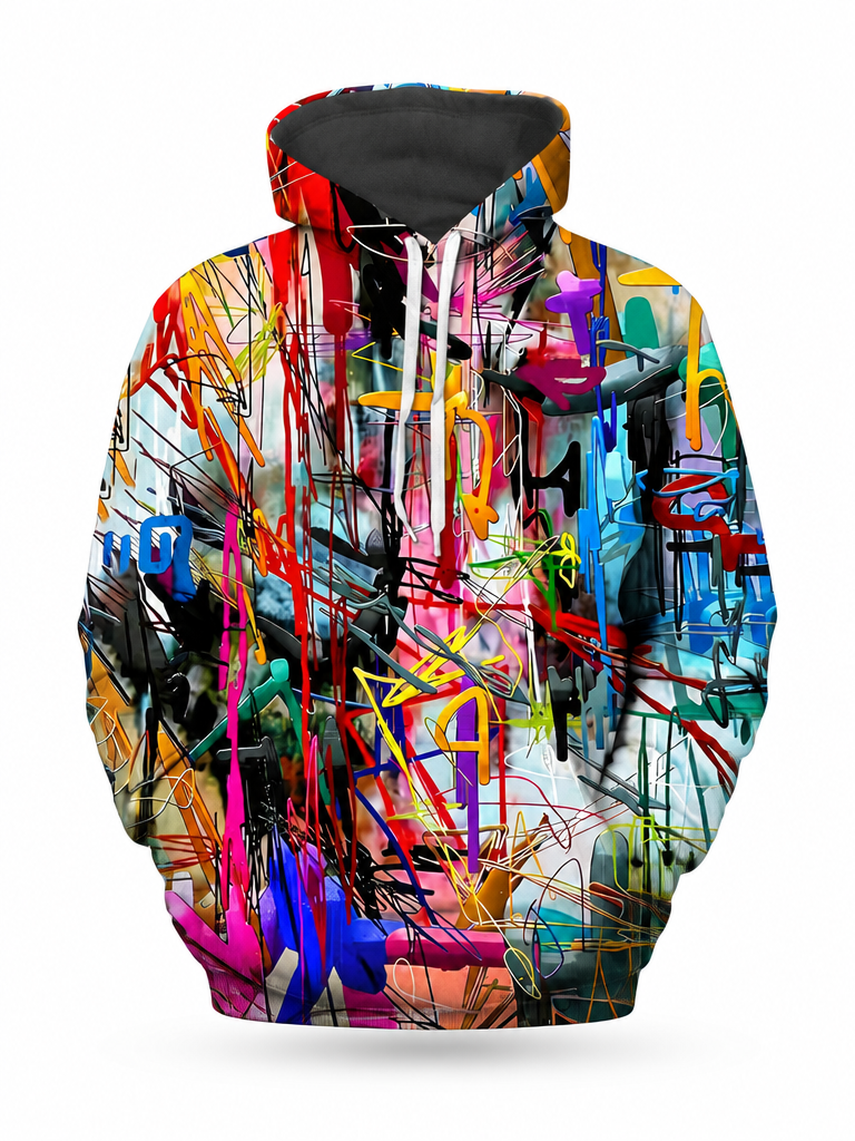 Paint Riot Hoodie – front