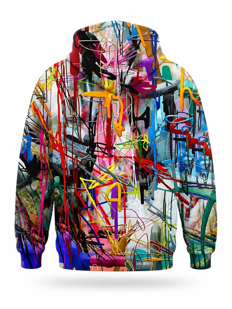 Paint Riot Hoodie – back