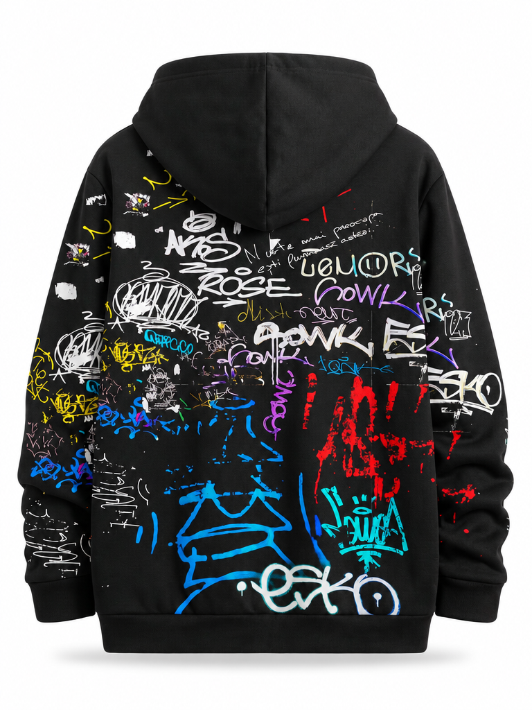 Tag Wall Hoodie – back