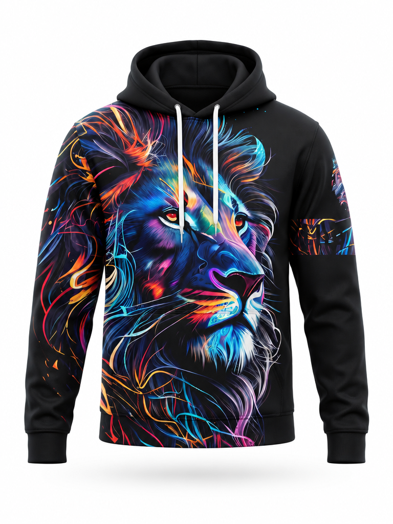 Spectrum Lion Hoodie – front
