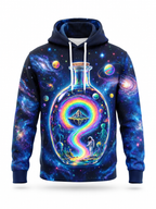 Rainbow Bottle Hoodie – front