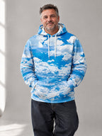 Cloud Nine Hoodie worn in the studio