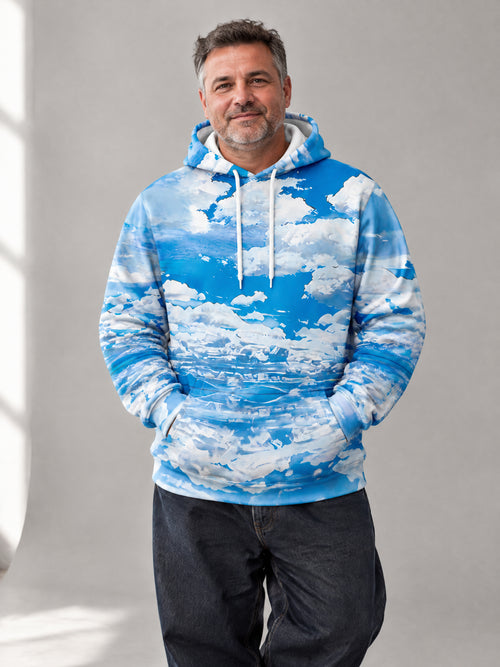 Cloud Nine Hoodie worn in the studio
