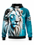 Glacier Lion Hoodie – front
