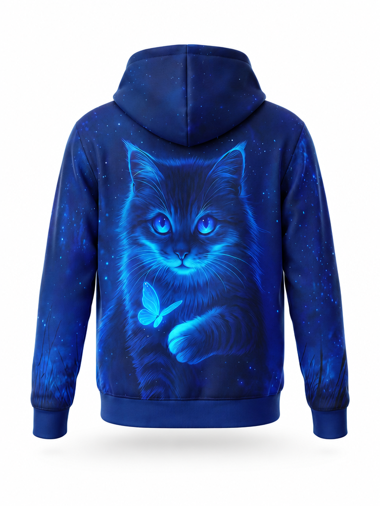 Stardust Cat Hoodie – back