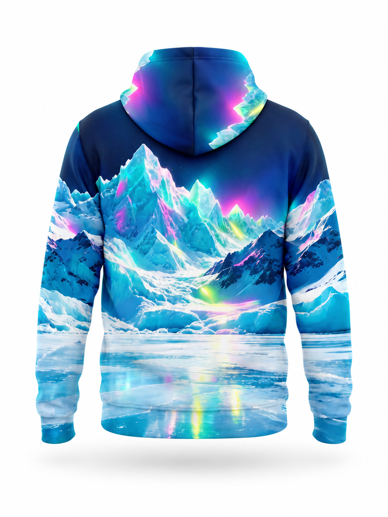 Glacier Glow Hoodie – back