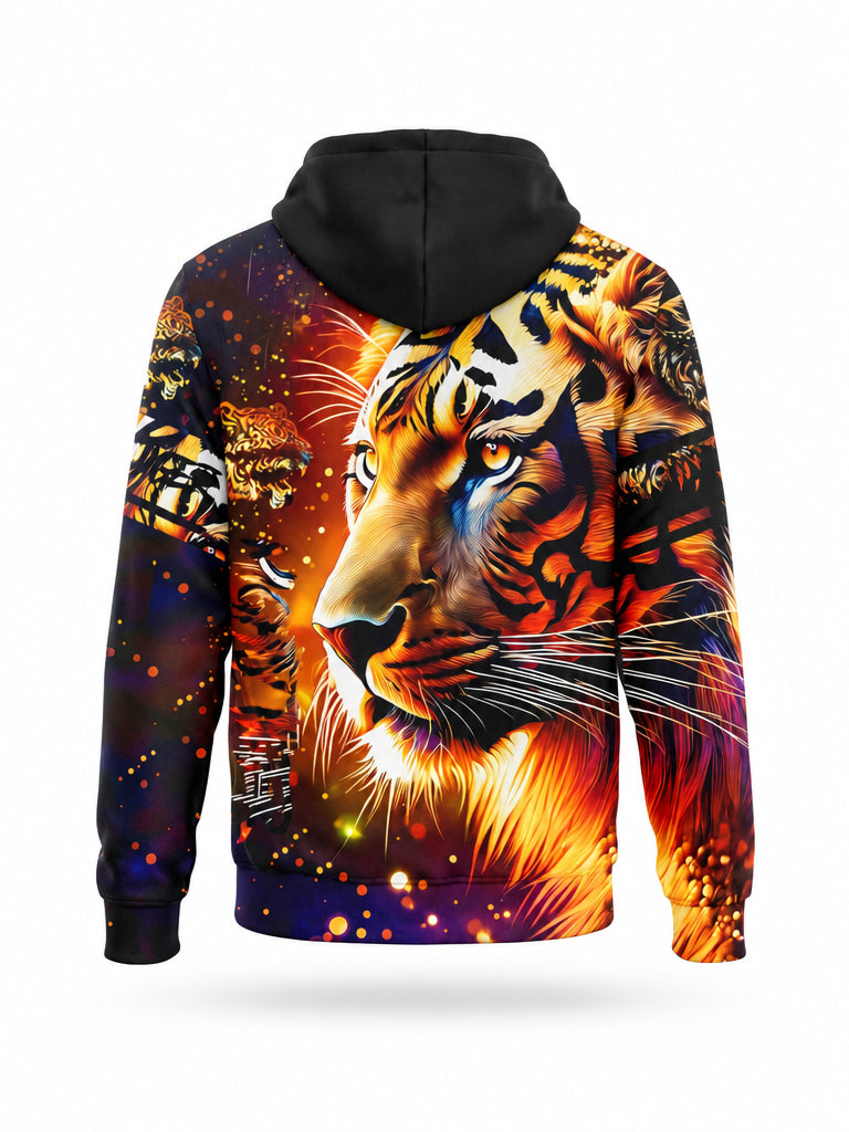 Ember Tiger Hoodie – back