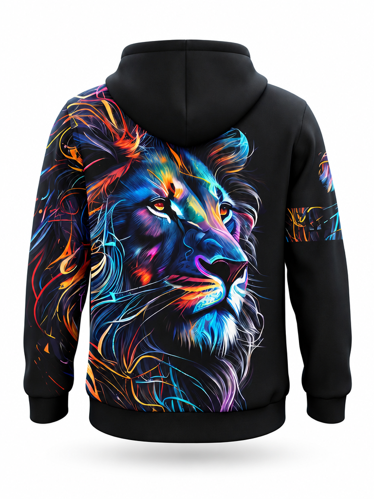 Spectrum Lion Hoodie – back
