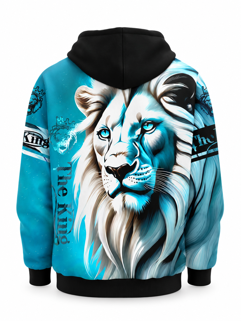 Glacier Lion Hoodie – back