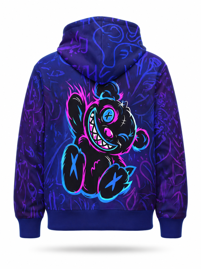 Bad Teddy Hoodie – back