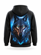 Midnight Wolf Hoodie – back