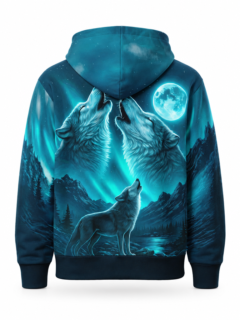 Aurora Howl Hoodie – back