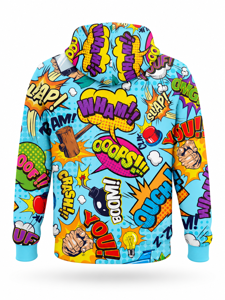Wham Pop Hoodie – back