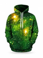 Emerald Galaxy Hoodie – front